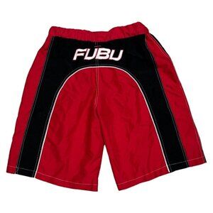 FUBU SURF Vintage Y2K 2000s Surfing Beach Summer Swim Trunks Shorts Small
